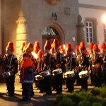 großer Zapfenstreich vor dem Reiser-Stift